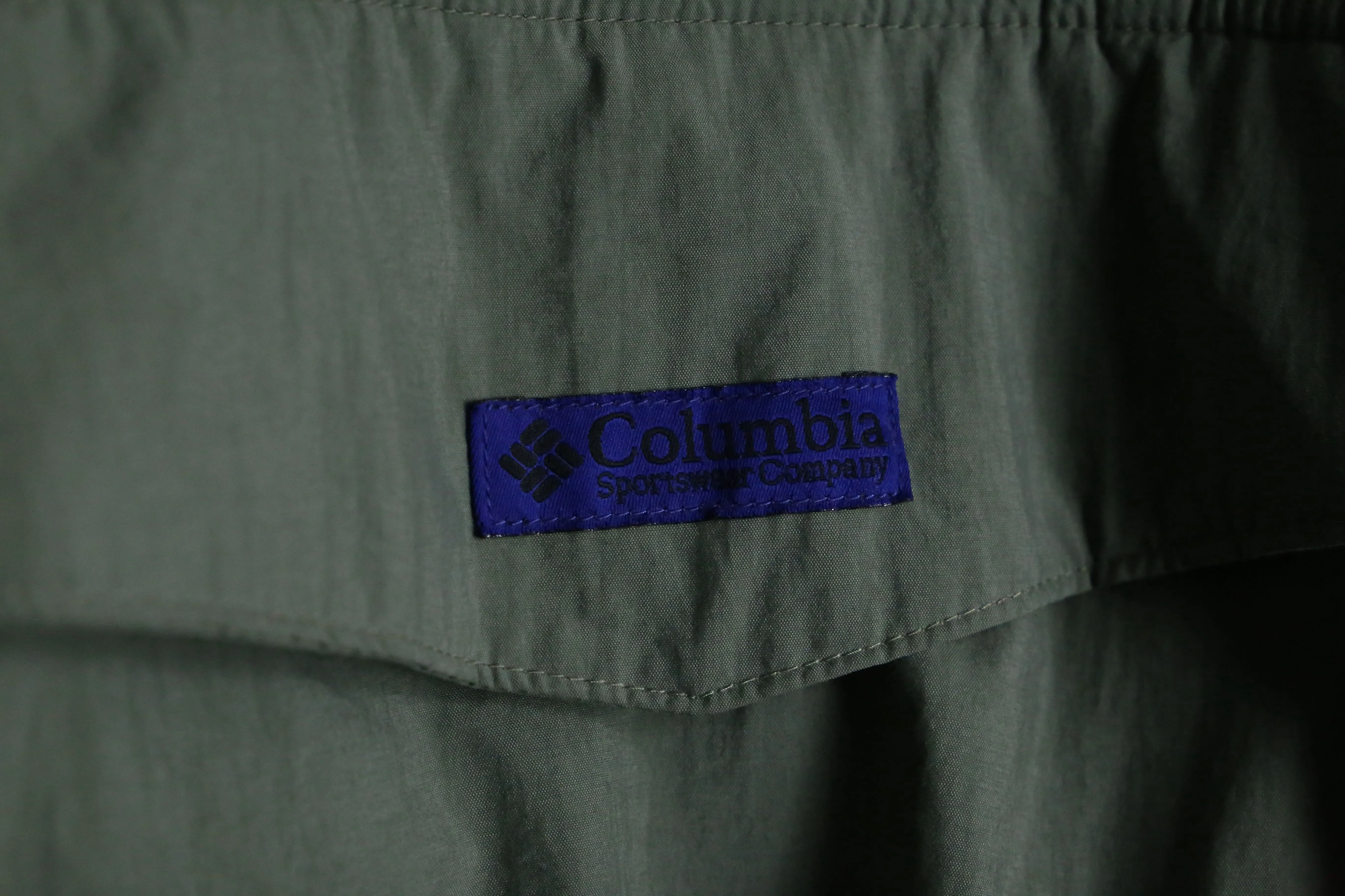 1990s Columbia over size nylon anorak parka