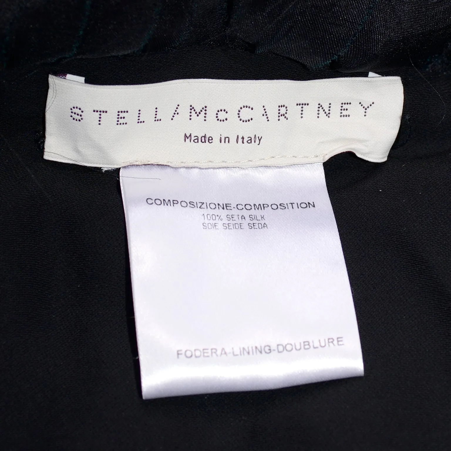 2009 Stella McCartney Black Ruffled Silk Organza Evening Wrap or Stole