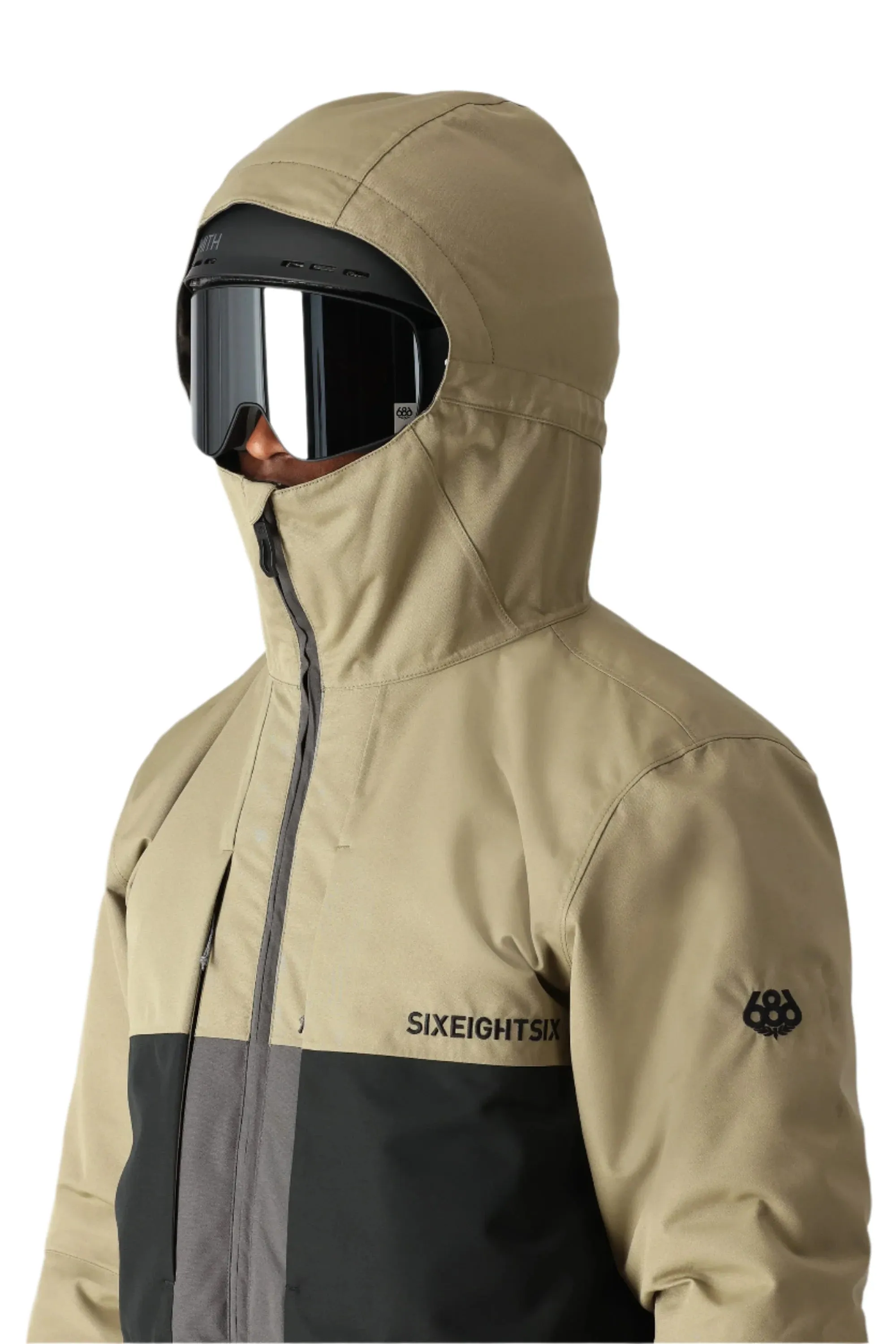 686 Smarty 3-In-1 Form Snowboard Jacket Sage Colourblock 2025