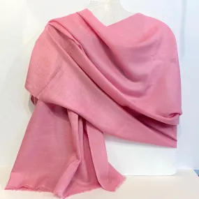 Aaron - 100% Cashmere Scarf -Candy Pink