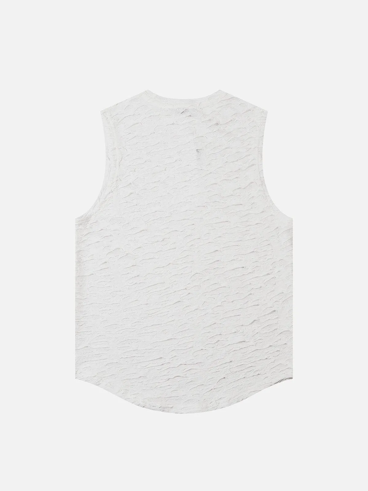 Aelfric Eden Cut-Out Distressed Tank Top