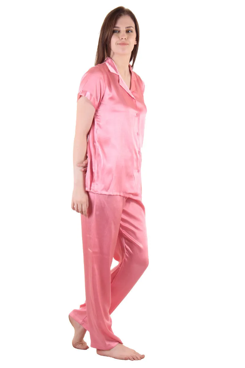 After-hours Luxe Satin Night Suit