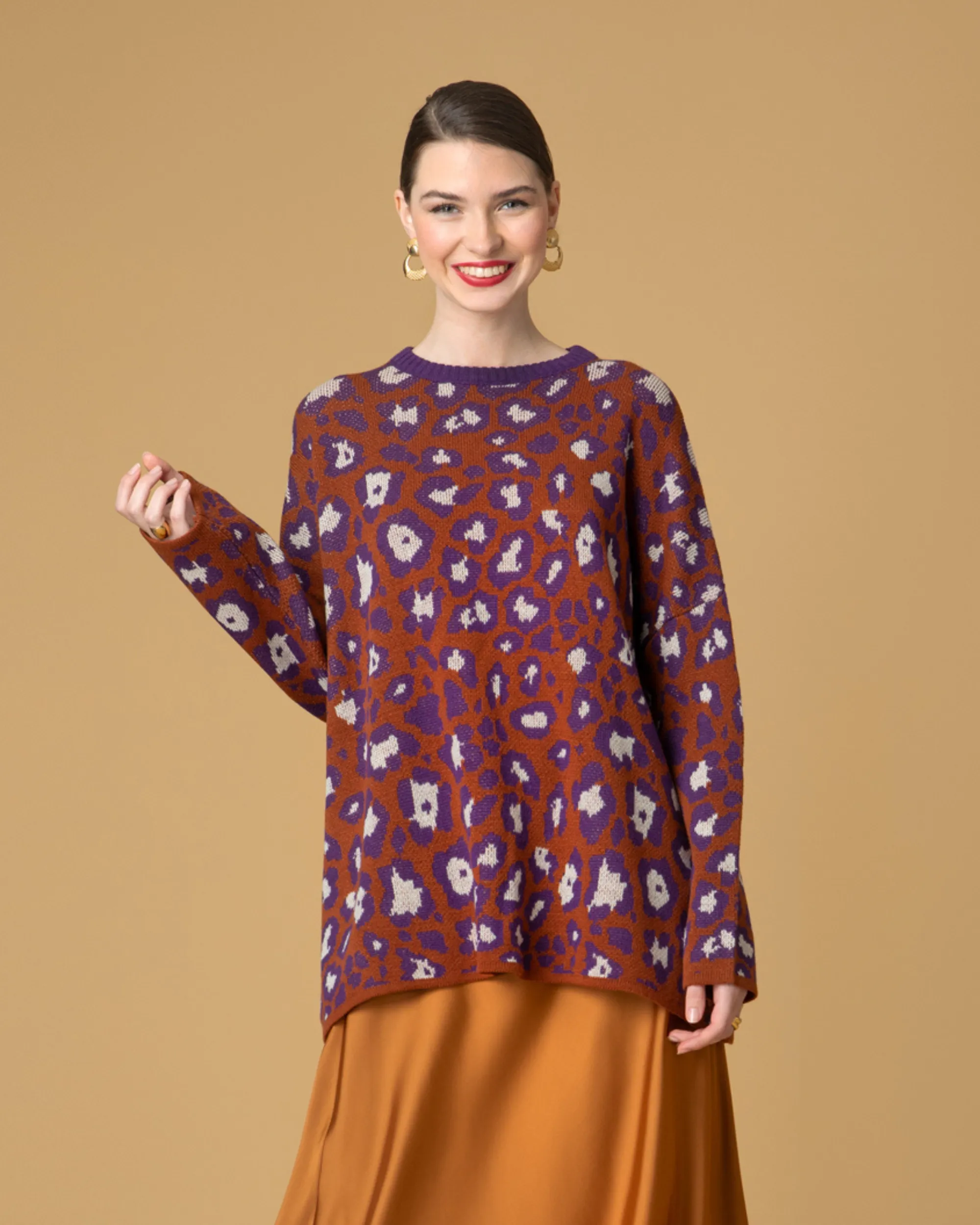 Agnes Leopard Sweater