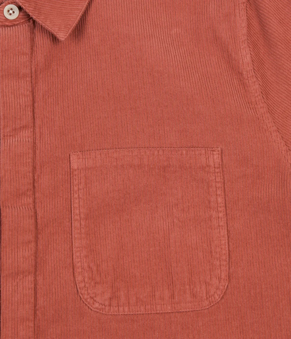 Albam Cord Town Shirt - Dusty Cedar