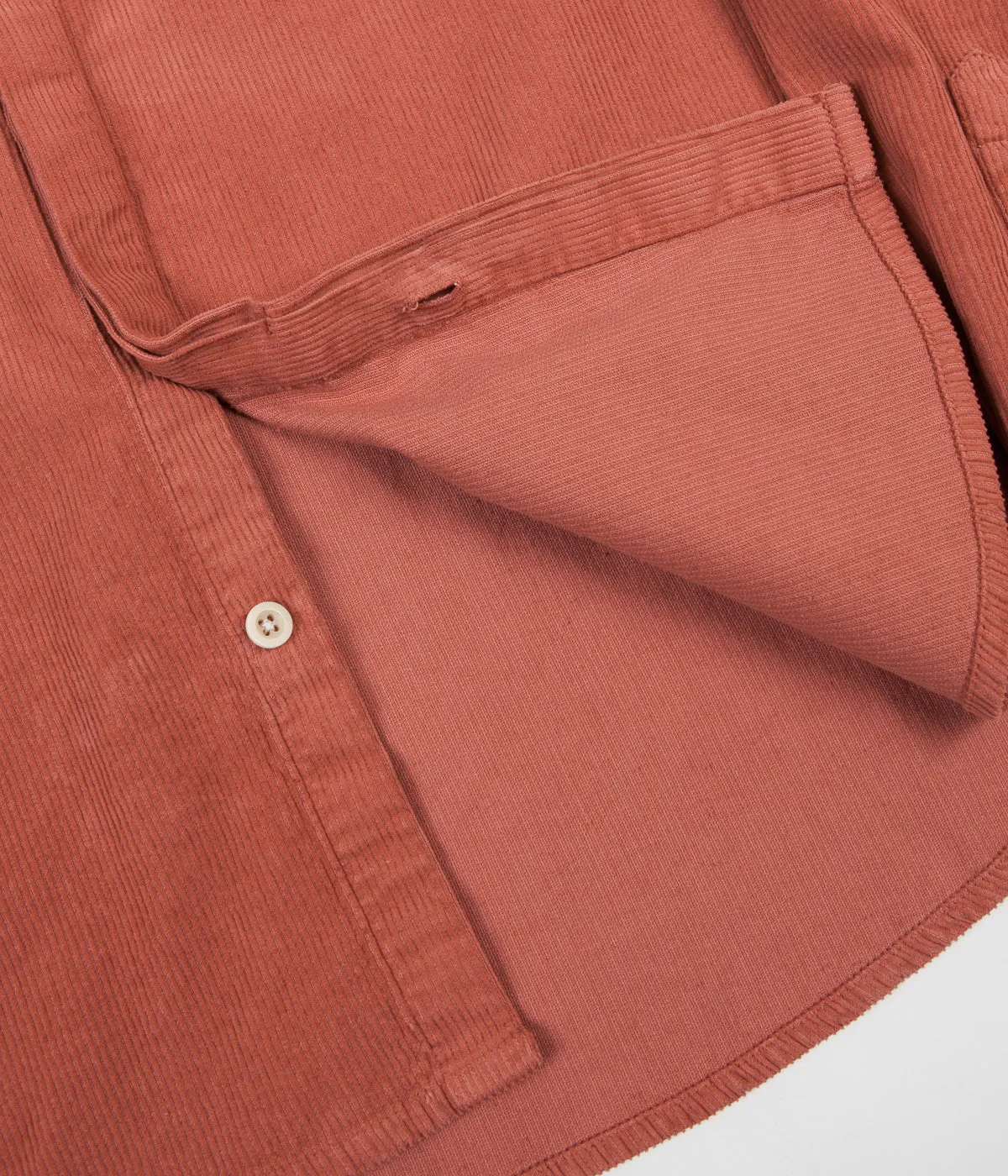 Albam Cord Town Shirt - Dusty Cedar