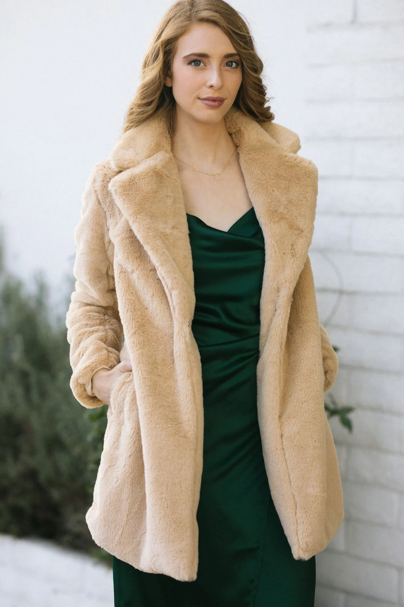 Alicia Faux Fur Coat