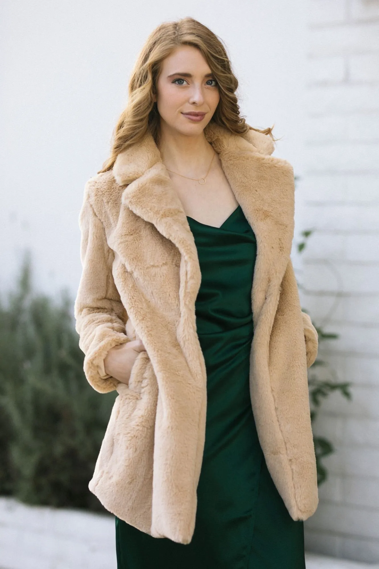 Alicia Faux Fur Coat