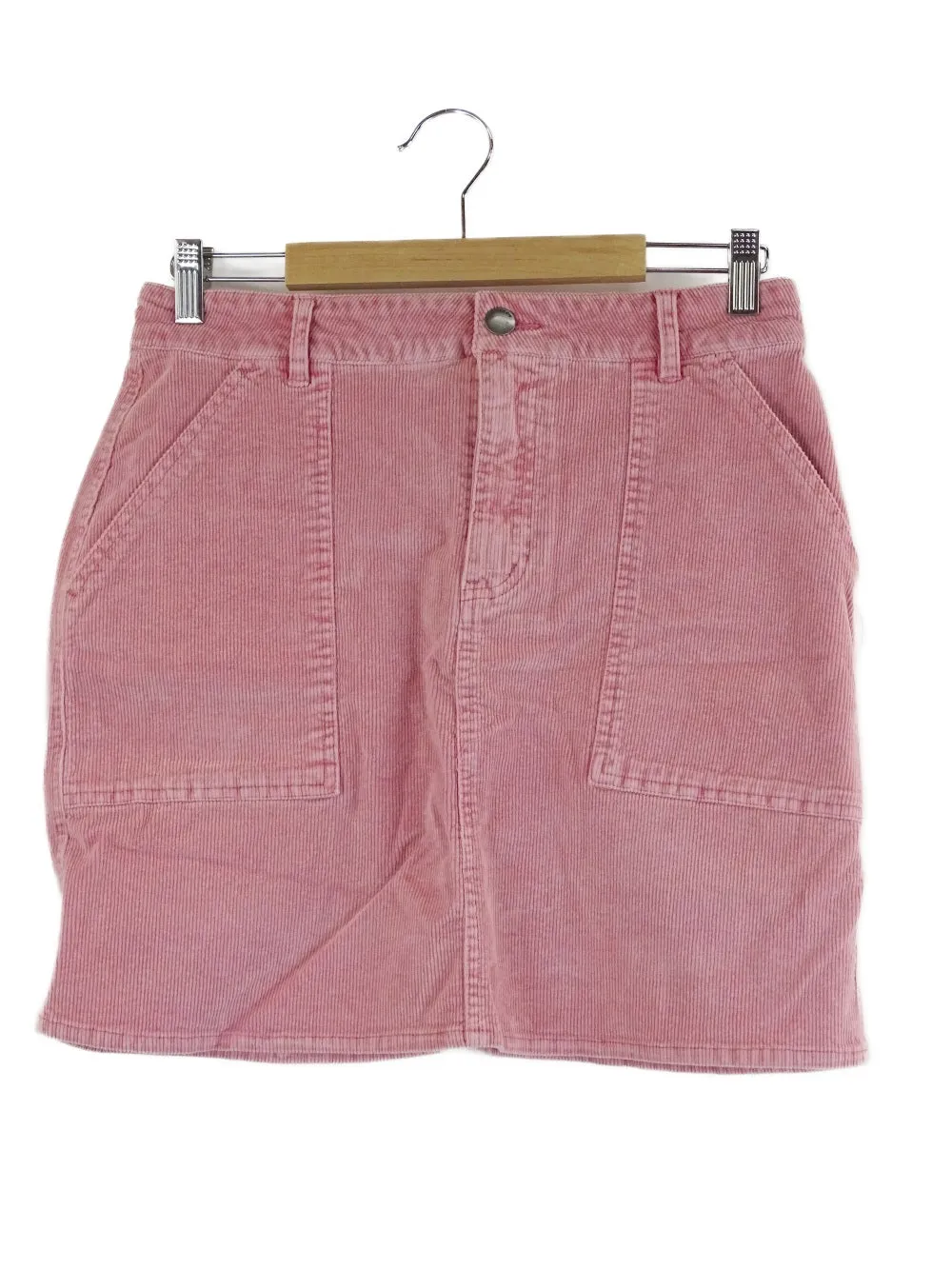 All About Eve 'Camilla' Pink Corduroy Mini Skirt 12 | BNWT