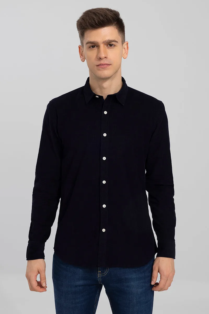 Authentic Navy Corduroy Shirt