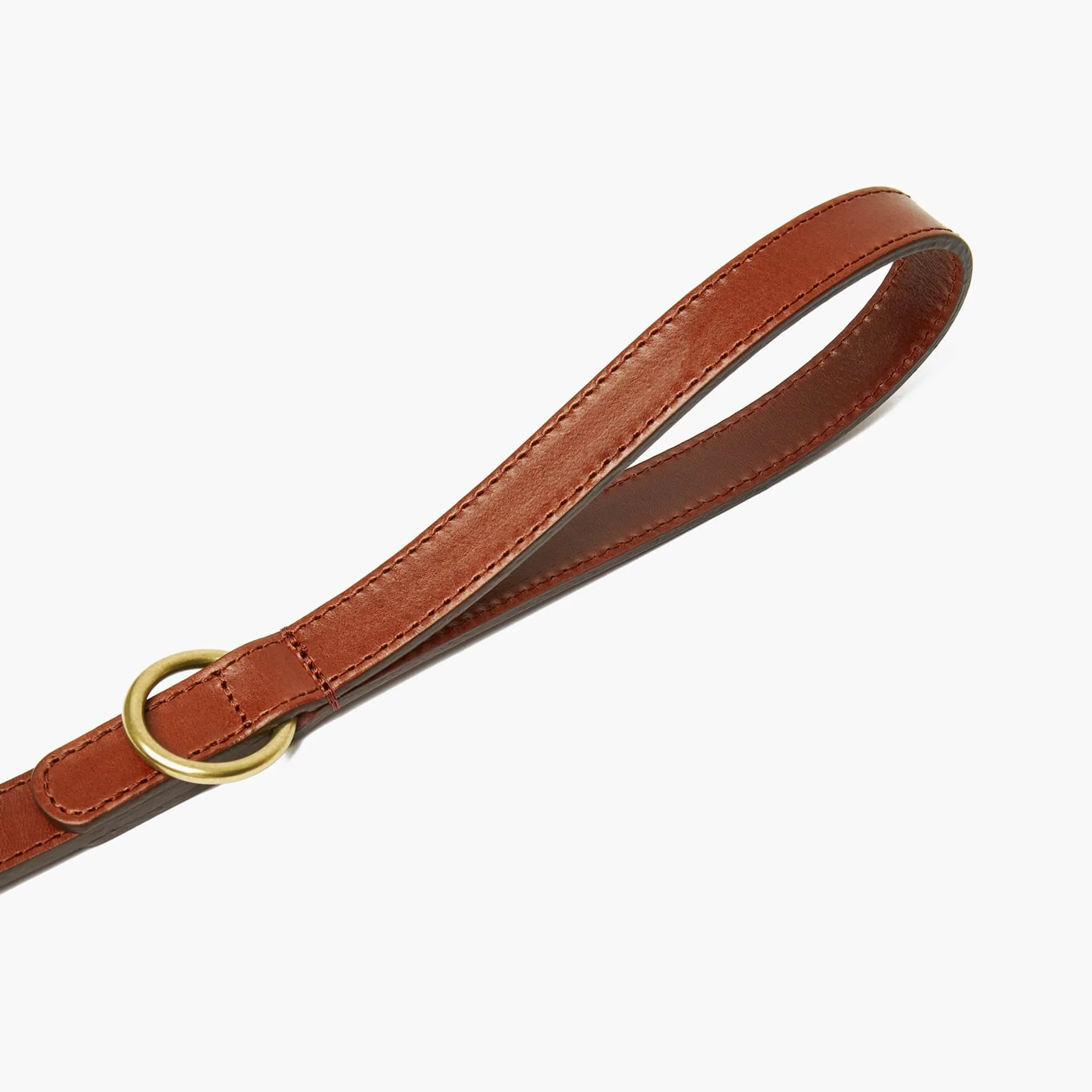 Autumn Maple Brown Leather Dog Collar – Premium Quality