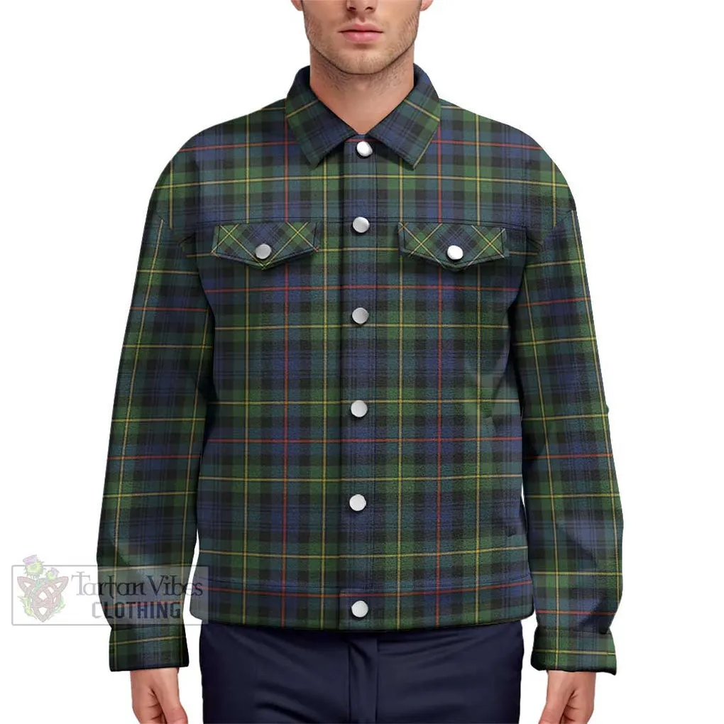 Bailey Modern Tartan Unisex Lapel Cotton Jacket