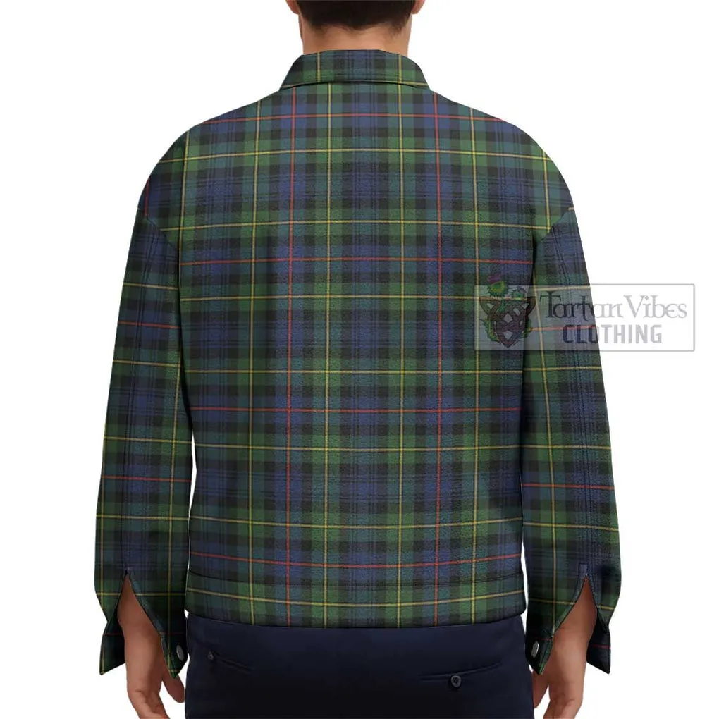 Bailey Modern Tartan Unisex Lapel Cotton Jacket