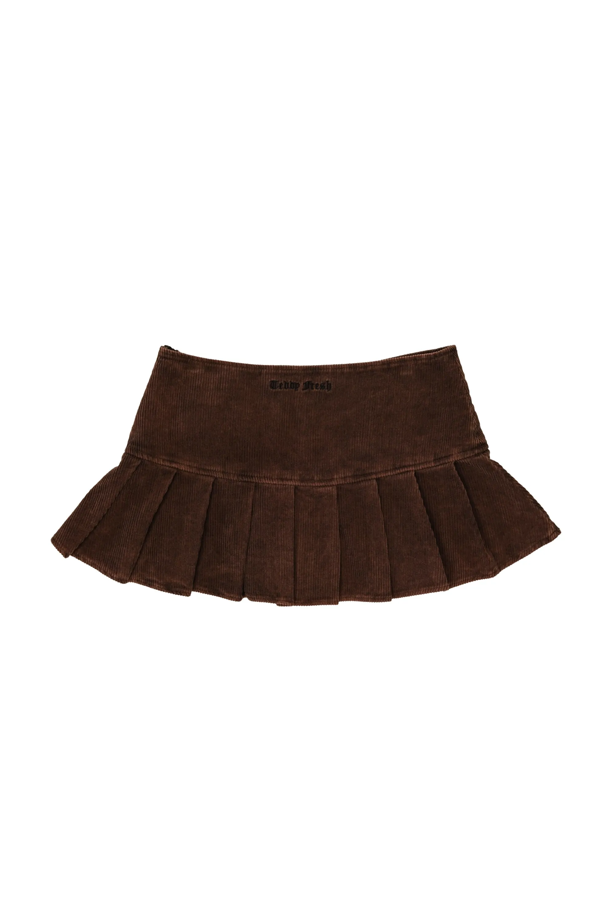 Bear Buckle Corduroy Skirt