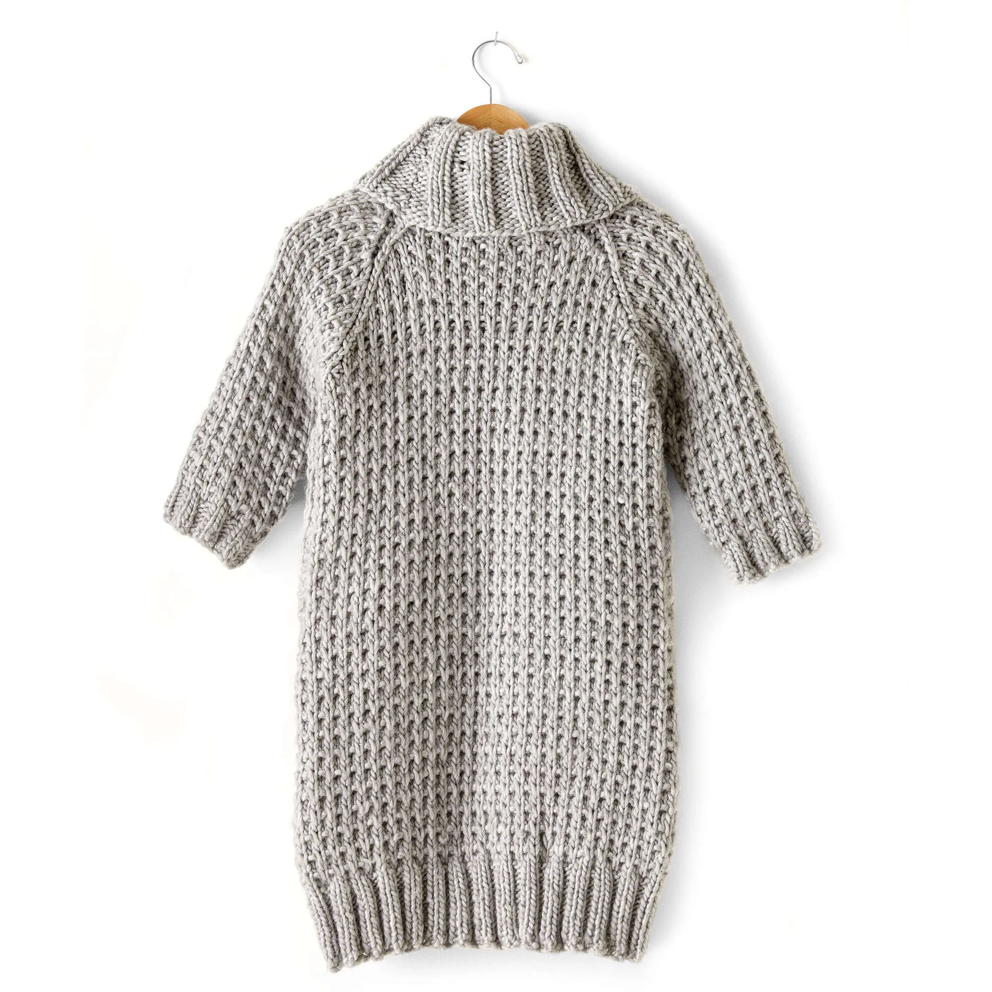 Bernat Knit Slouchy Sweater Dress