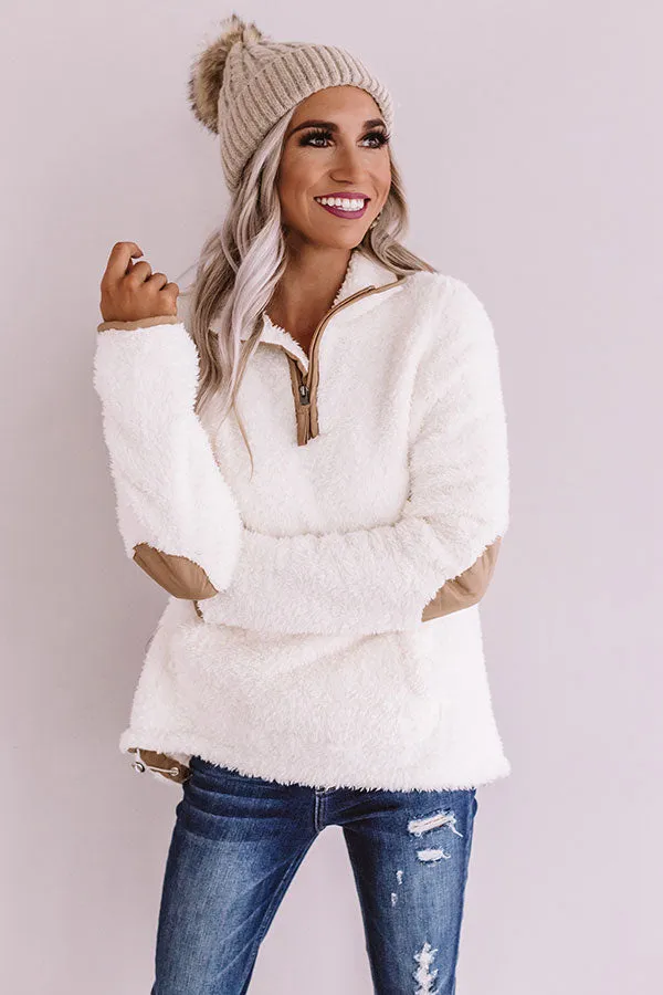 Better In The Snow Teddy Pullover