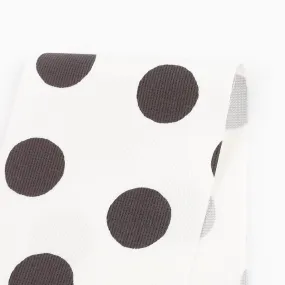 Big Spot Stretch Cotton - Charcoal