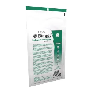 Biogel Indicator™ Latex Surgical Underglove, Size 7.5, Green 1/PAIR