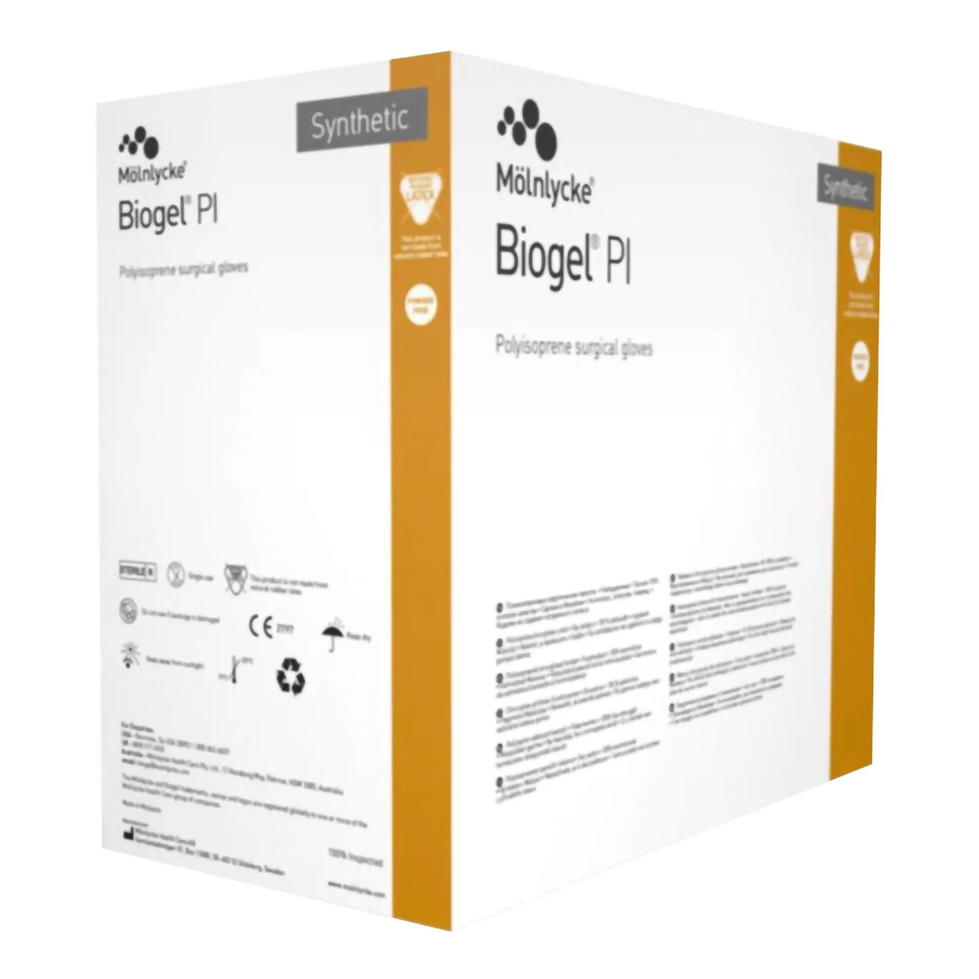 Biogel PI Polyisoprene Surgical Glove, Size 7, Straw Color 50/BOX