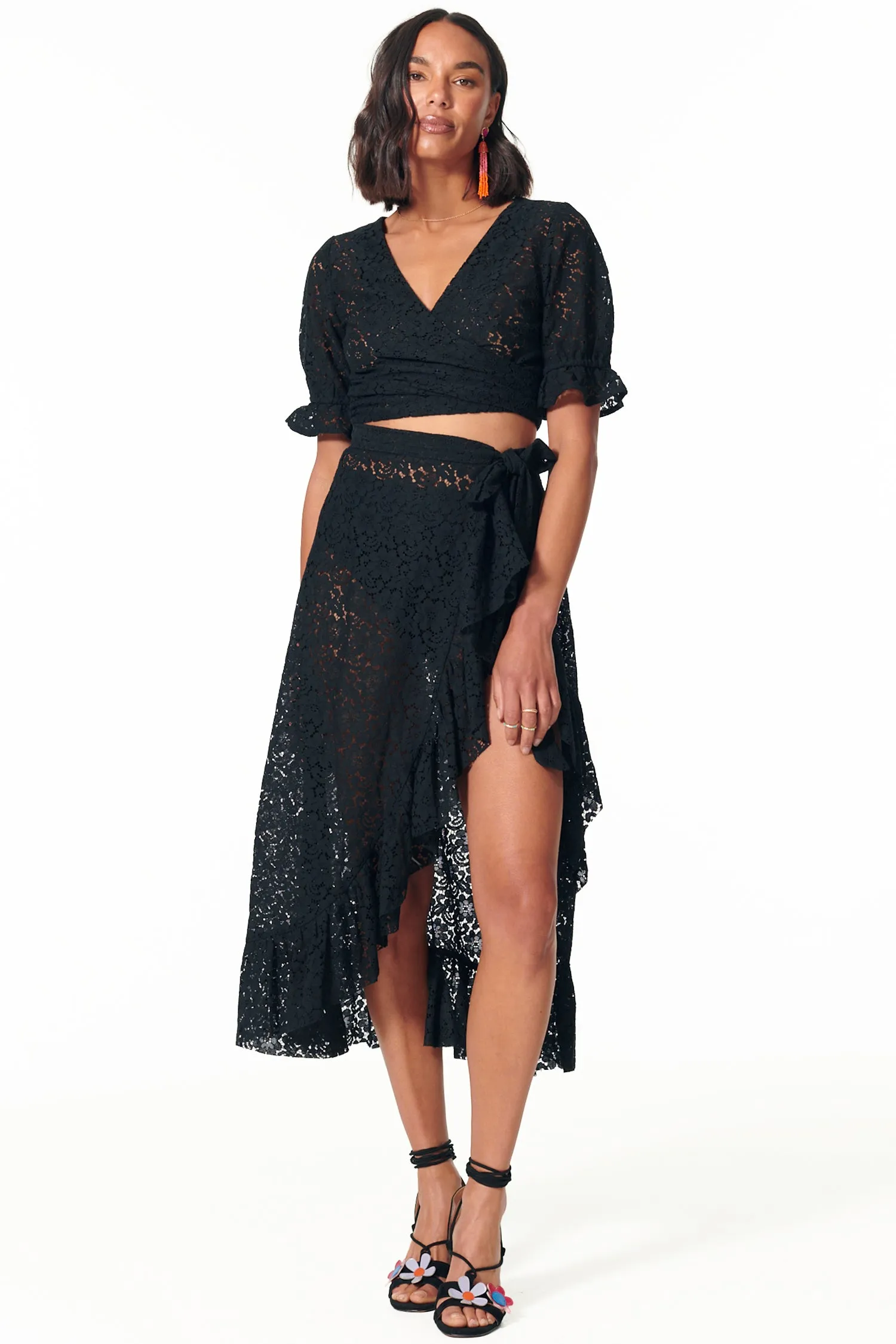 Black Lace River Top