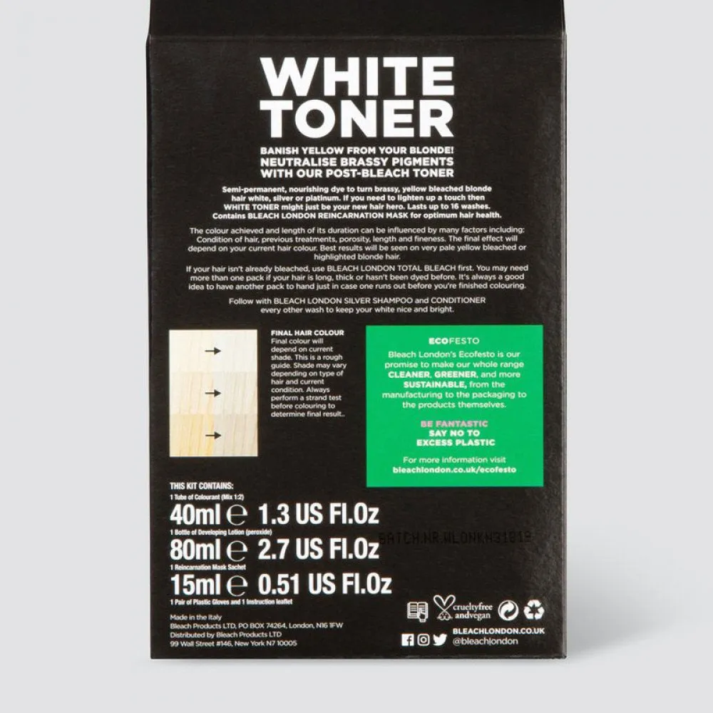 Bleach London White Toner Kit - Semi-Permanent