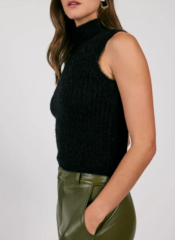 Britt Lurex Ribbed Sweater Tank