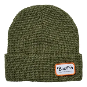 Brixton Grade Beanie - Military Olive