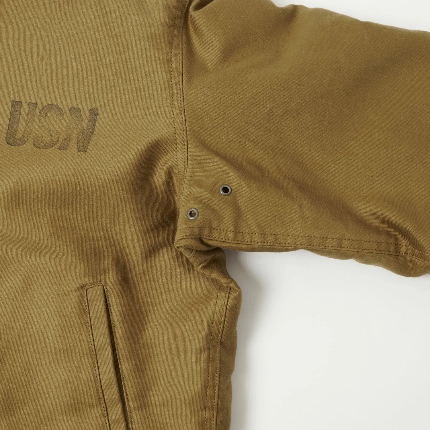 Buzz Rickson's Type N-1 Deck Jacket - Khaki Demotex