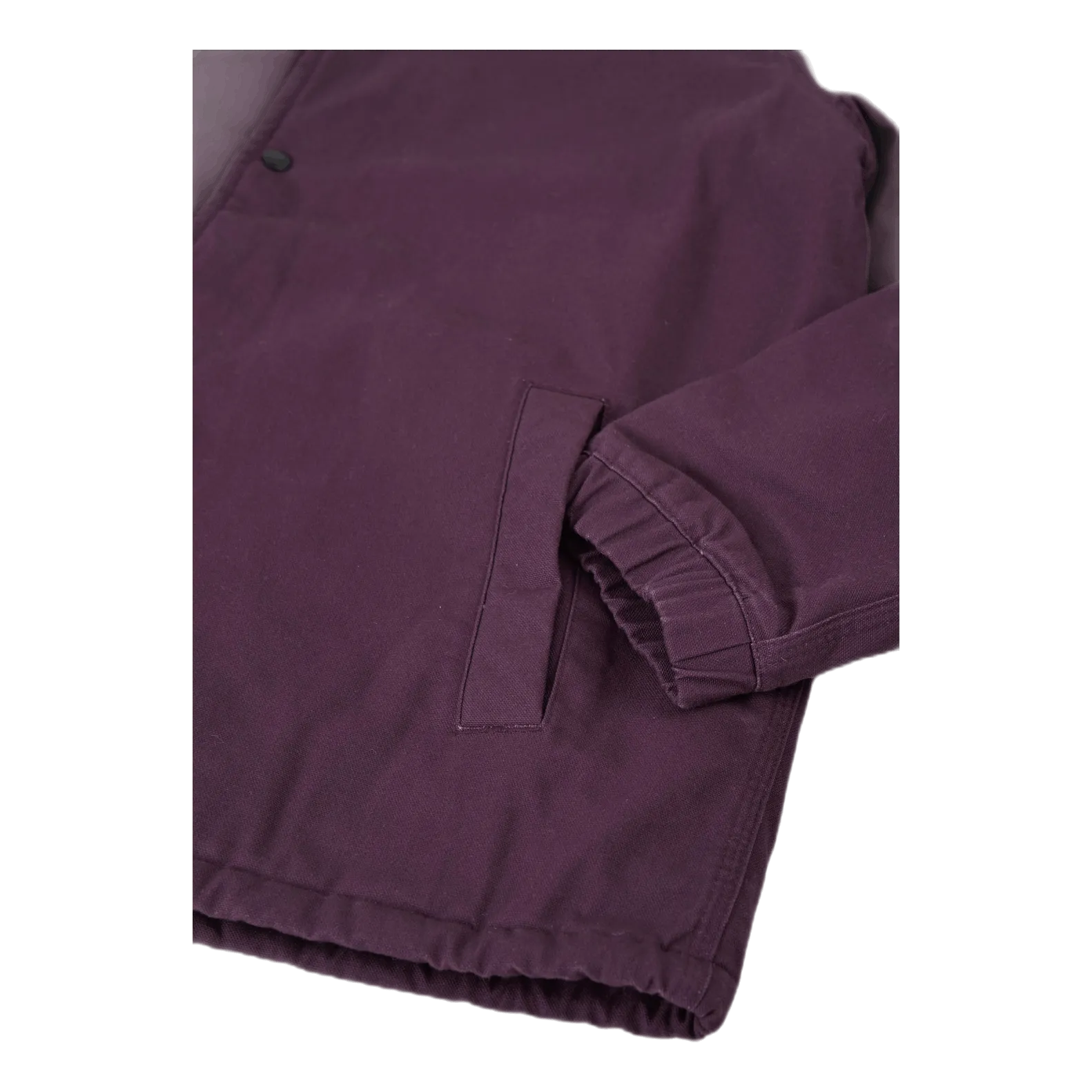 Canvas Coach Jacket Boysenberry / Black