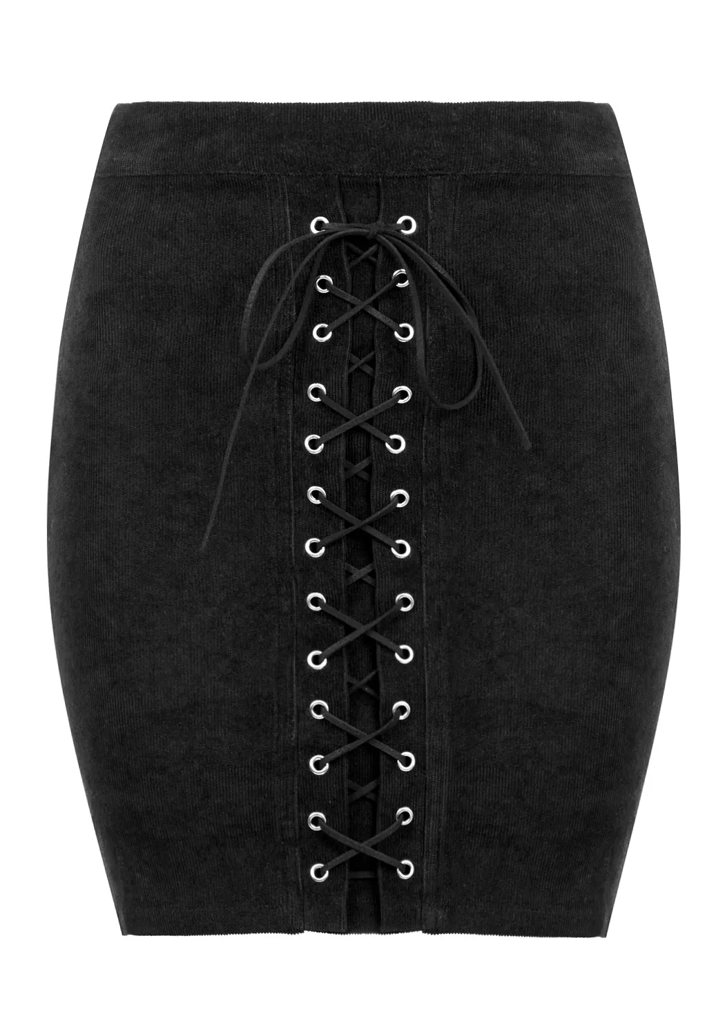 Carmilla Lace Up Mini Skirt