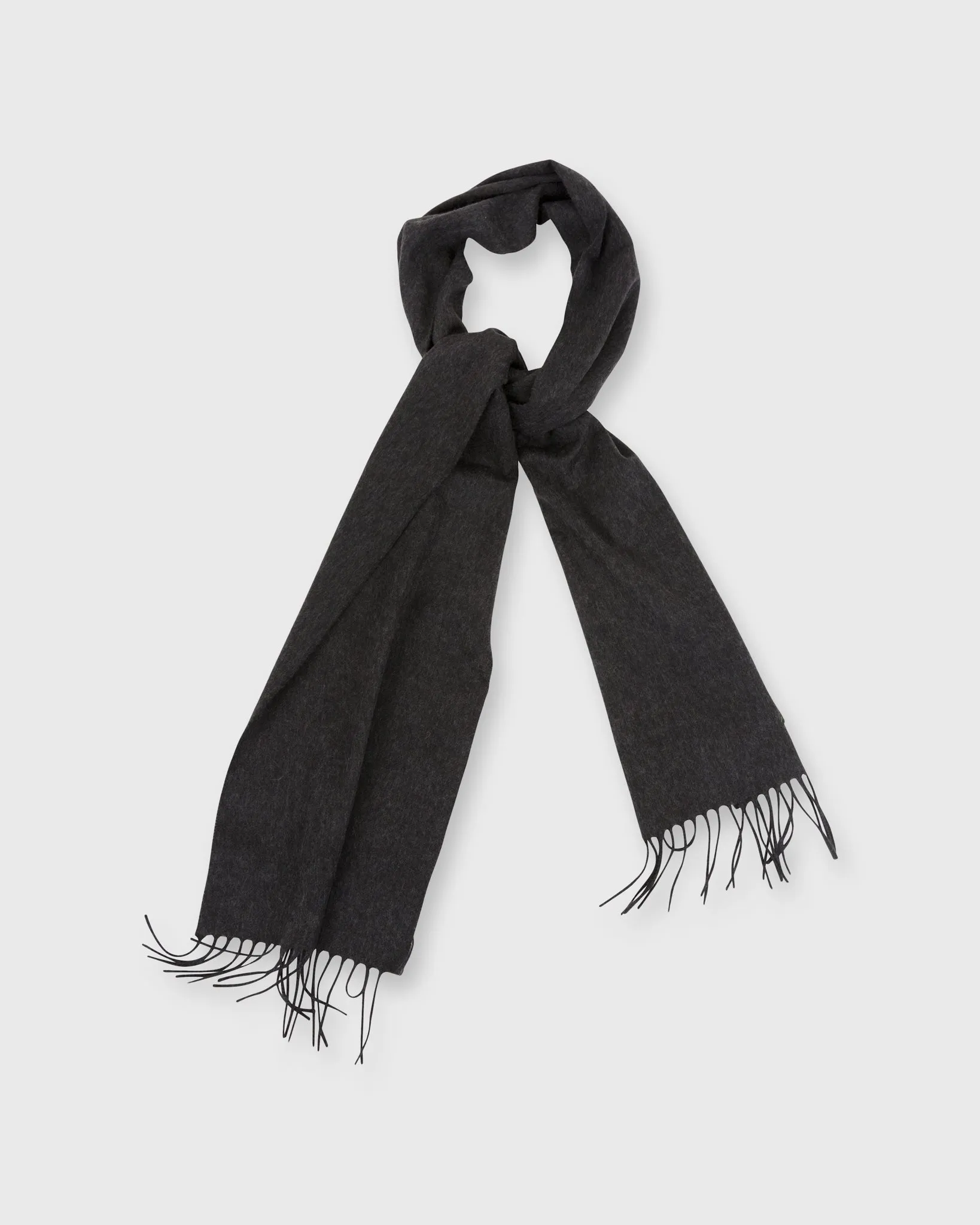 Cashmere Scarf in Charcoal