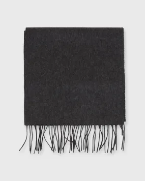 Cashmere Scarf in Charcoal