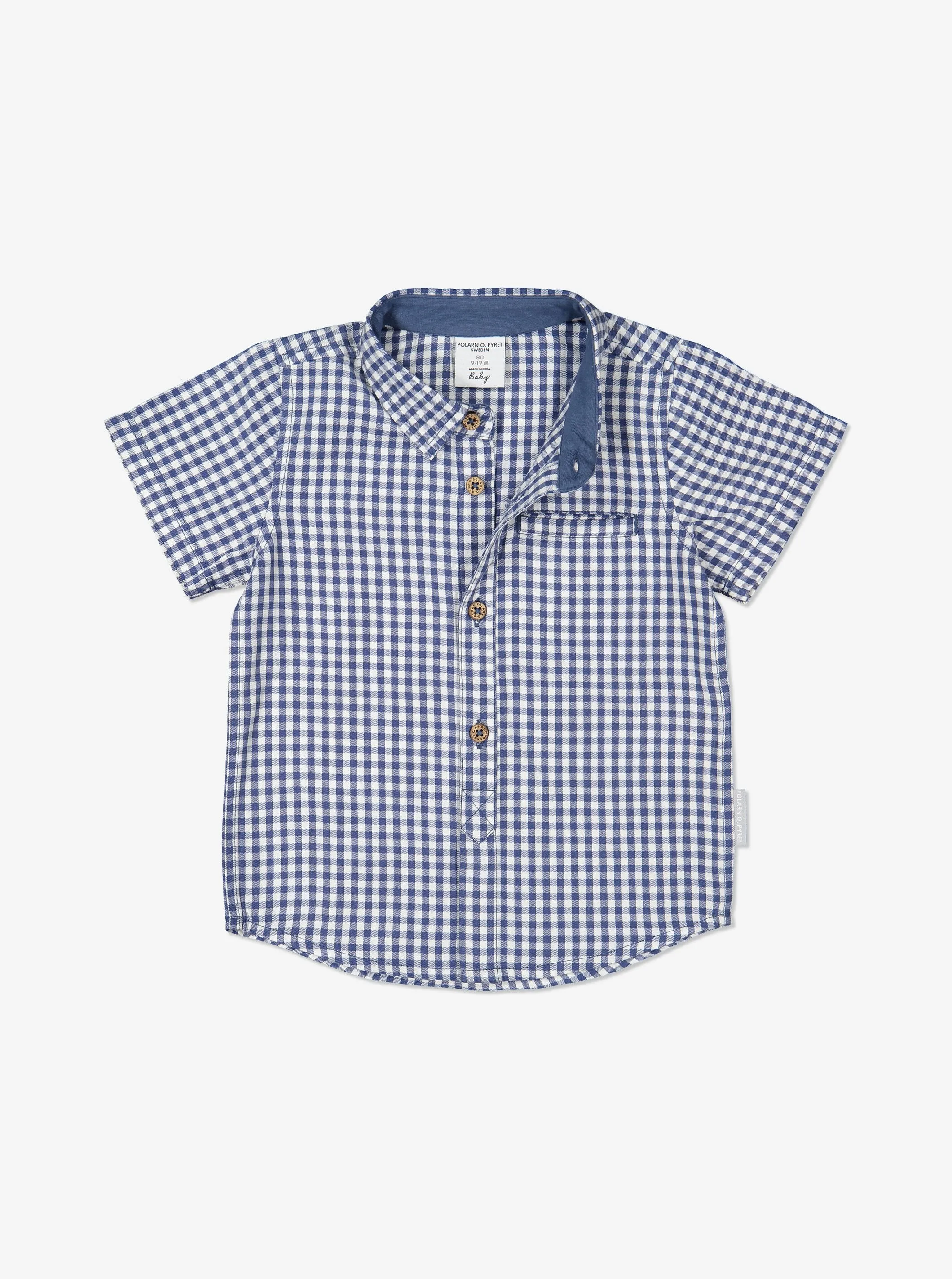 Checked Baby Shirt