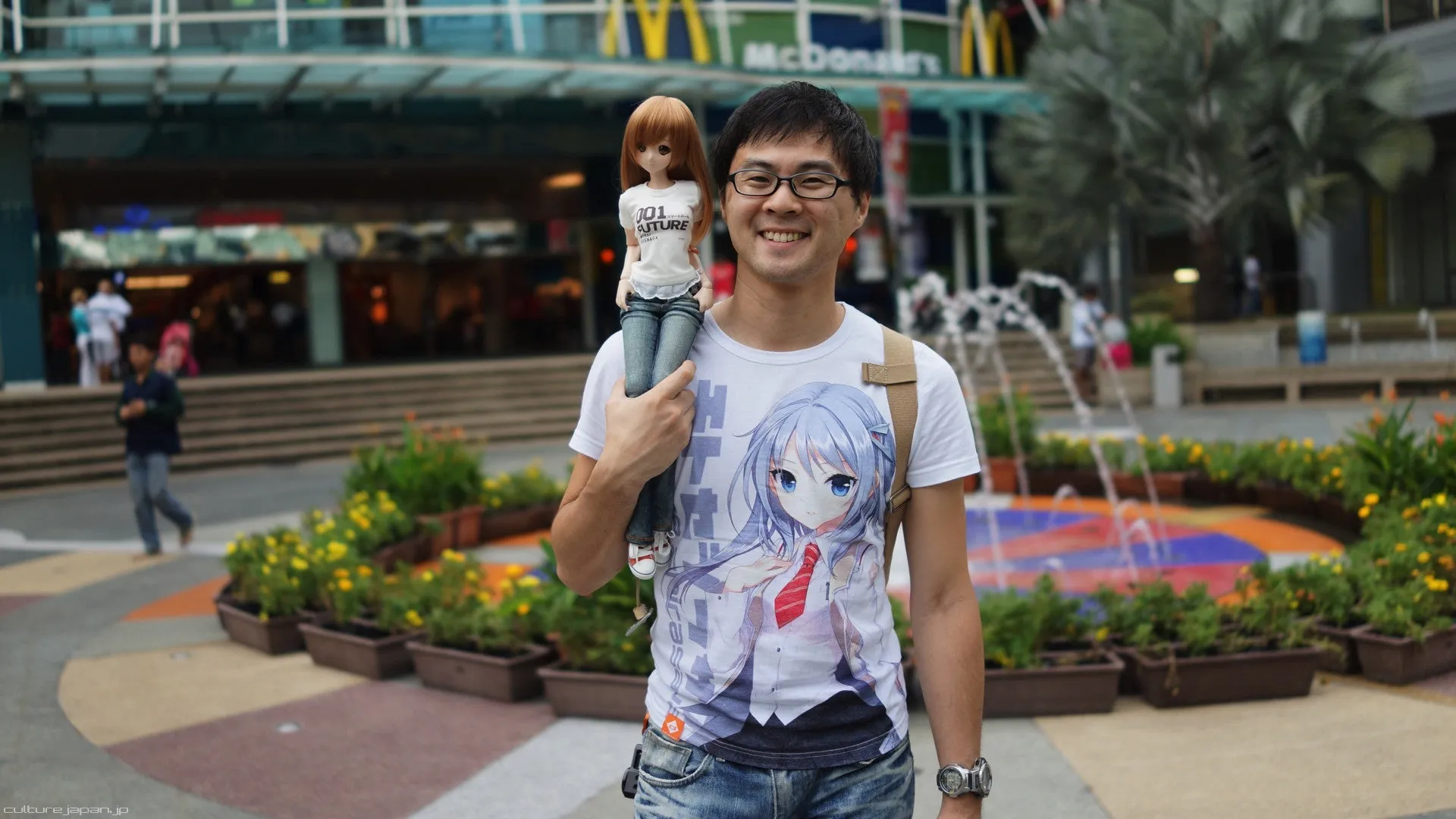 Chitose Shirasawa Full Print T-shirt (for humans)