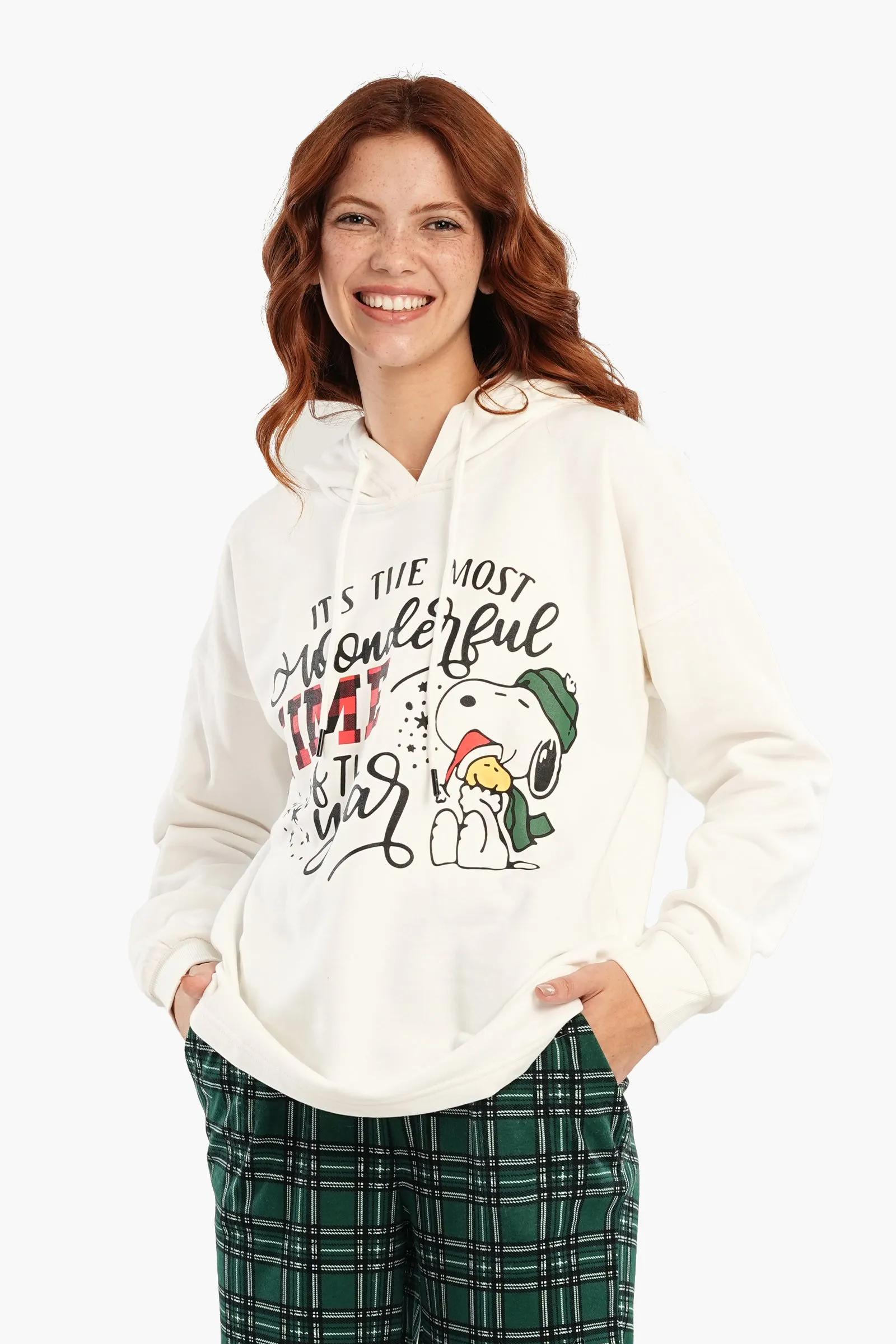 Christmas Snoopy Pyjama Top