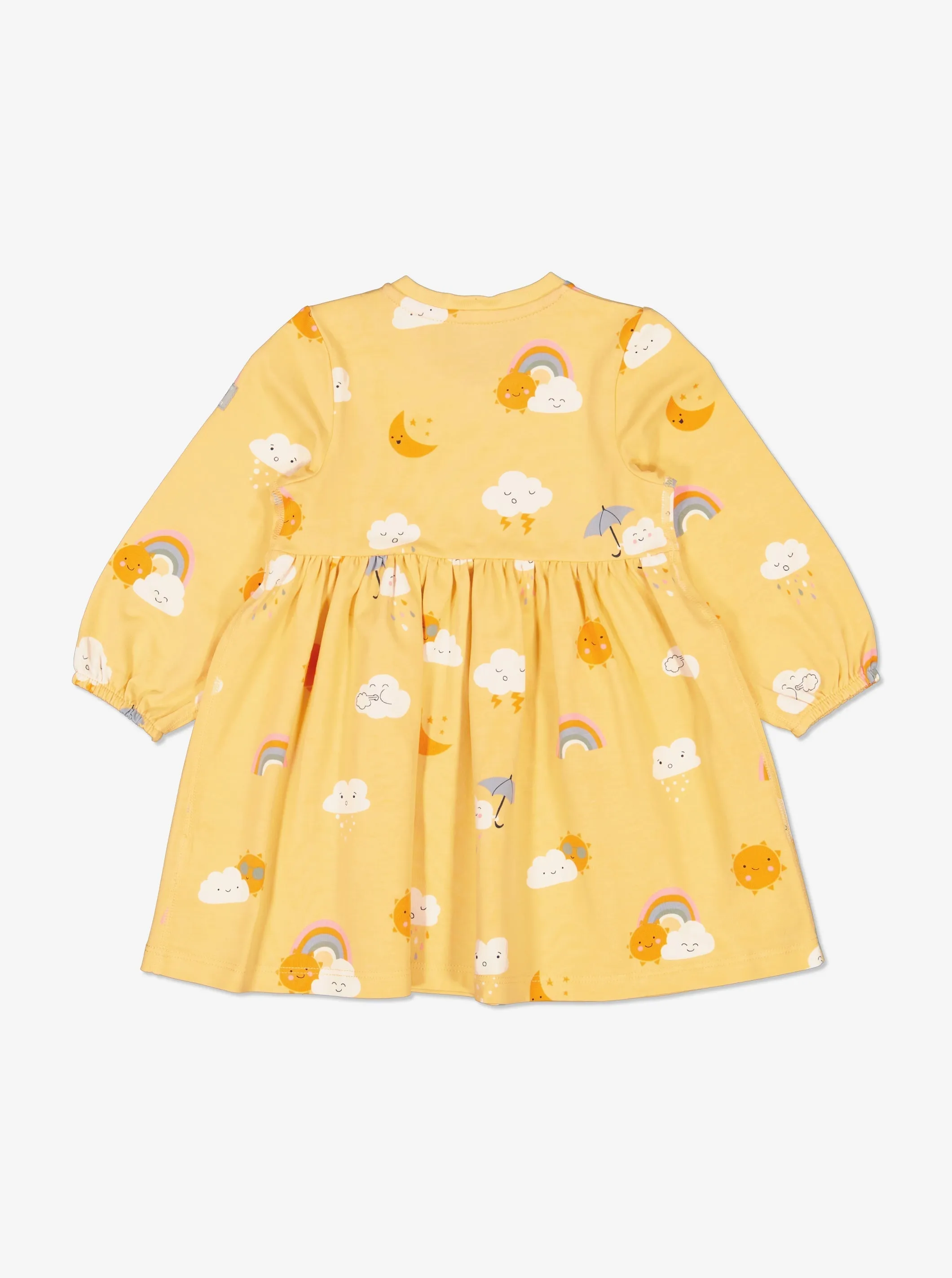 Clouds & Rainbows Baby Dress