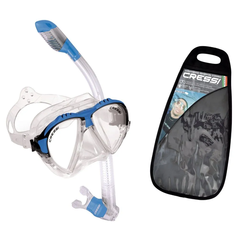 Cressi Matrix Mask and Dry Snorkel Combo