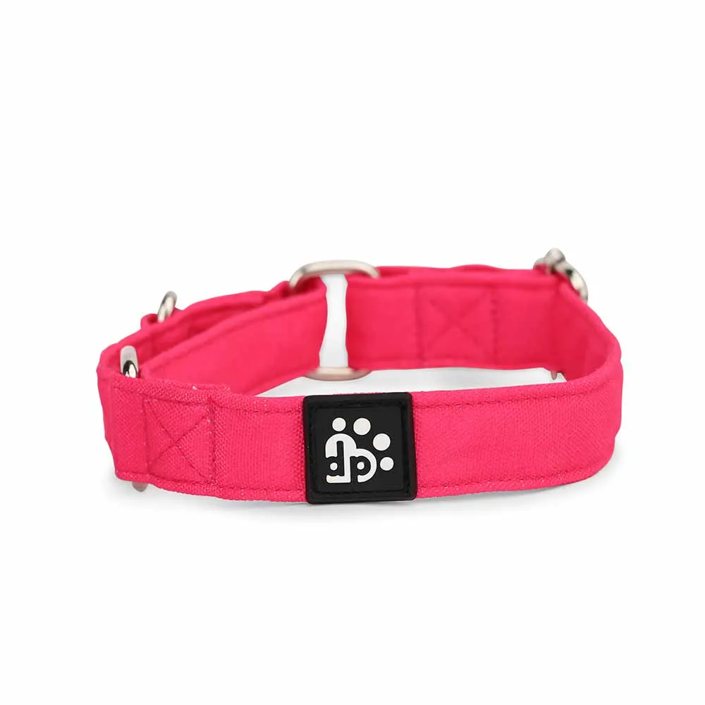 Dear Pet Classic Martingale Pink Dog Collar