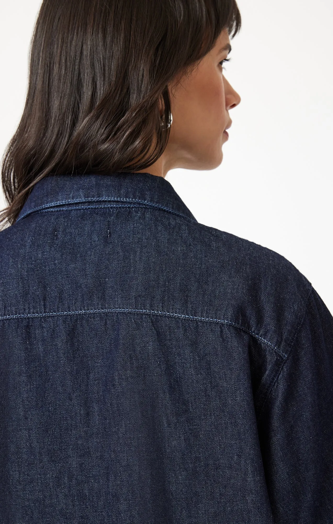 DEVA SHIRT IN RINSE DENIM