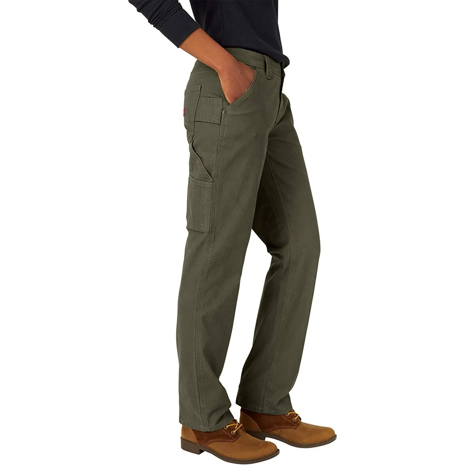 Dickies Women's Relaxed Straight Carpenter Duck Pant