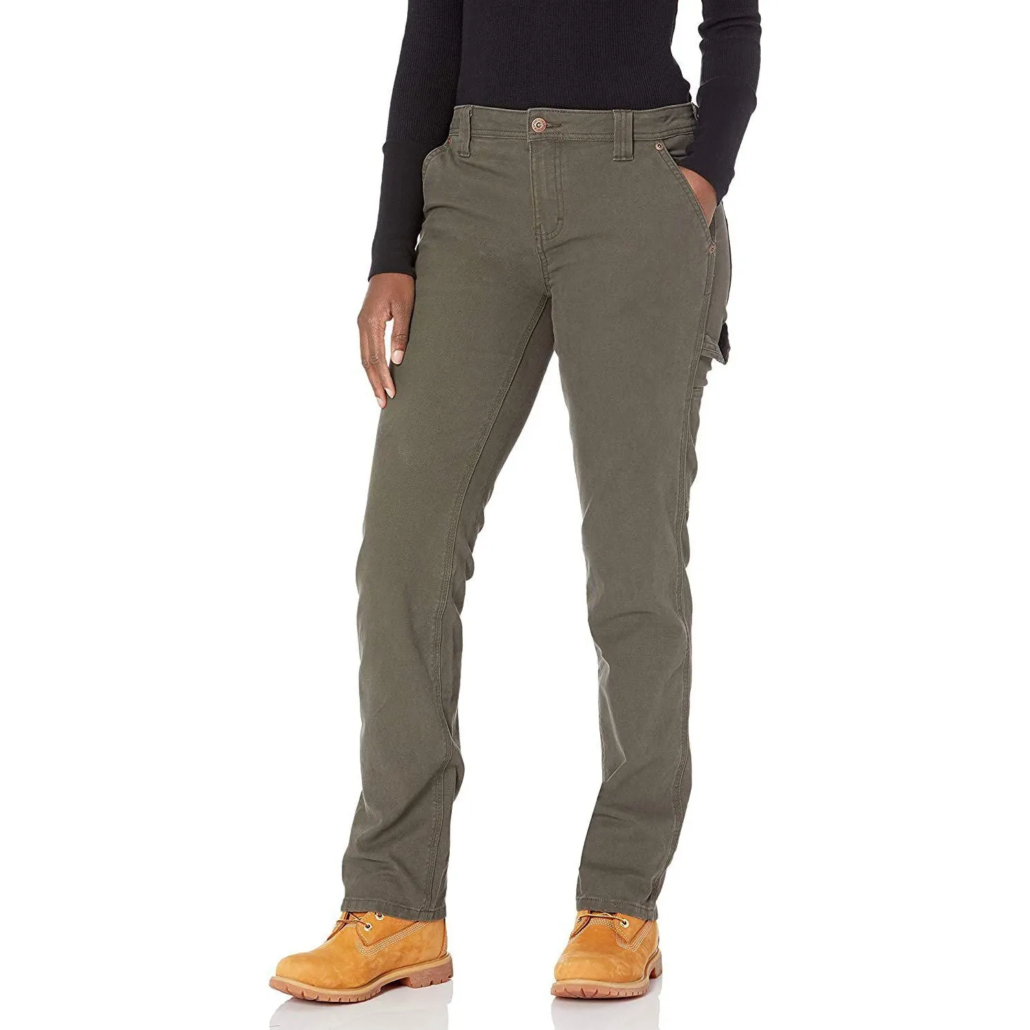 Dickies Women's Relaxed Straight Carpenter Duck Pant