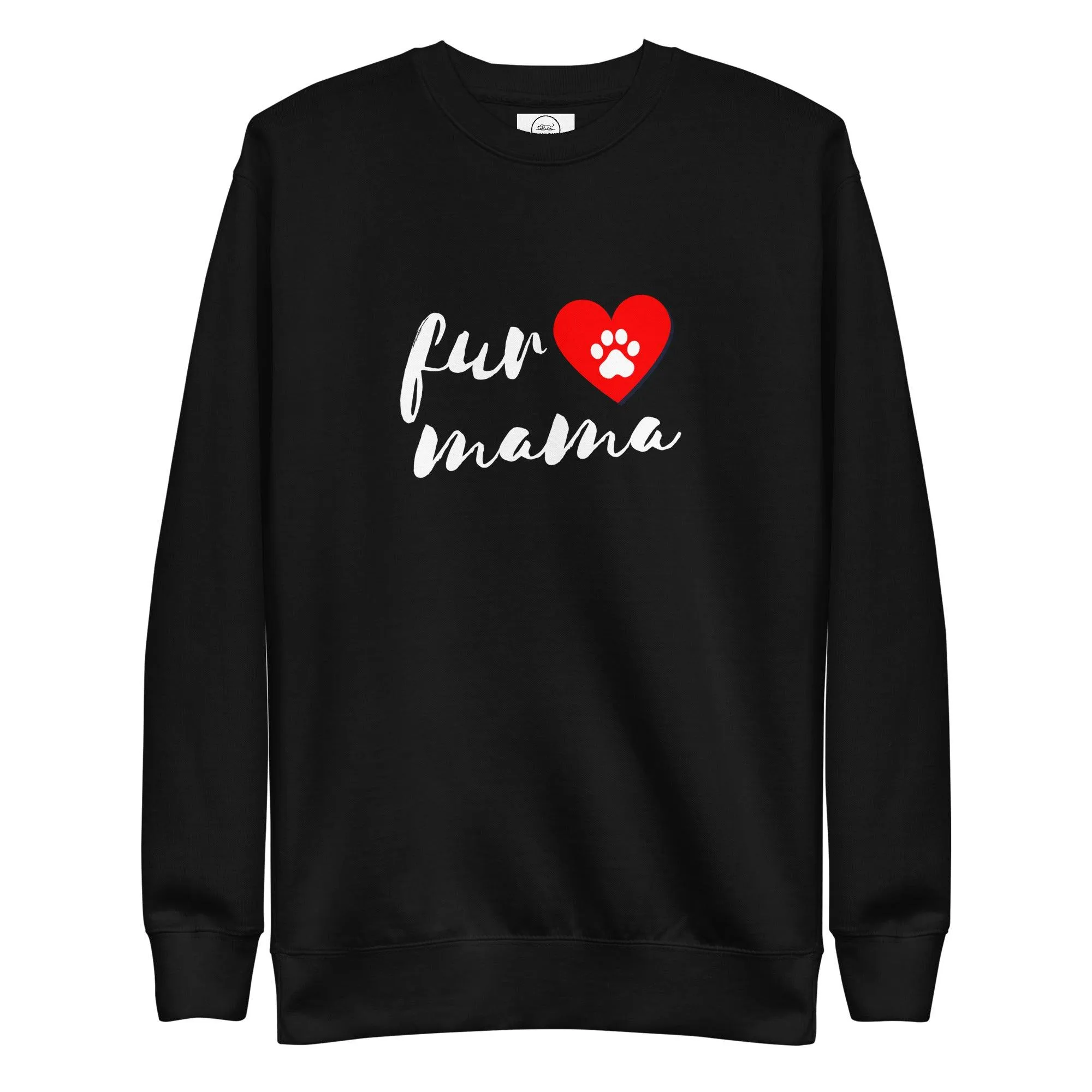 Dog Lover Premium Cotton Sweatshirt, Fur Mama