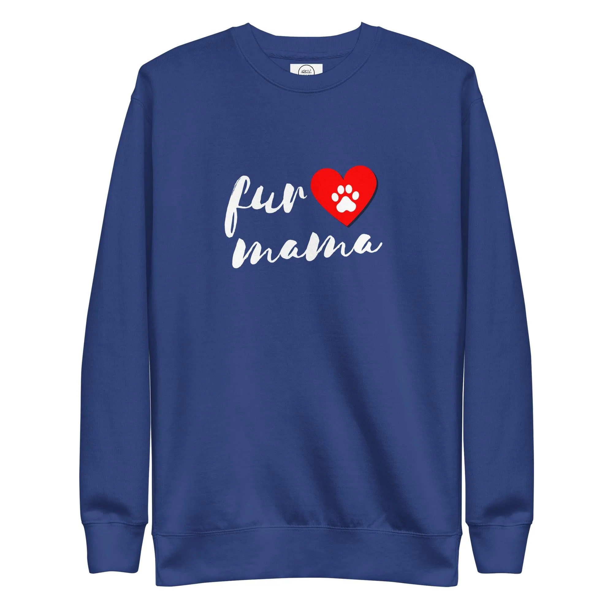 Dog Lover Premium Cotton Sweatshirt, Fur Mama