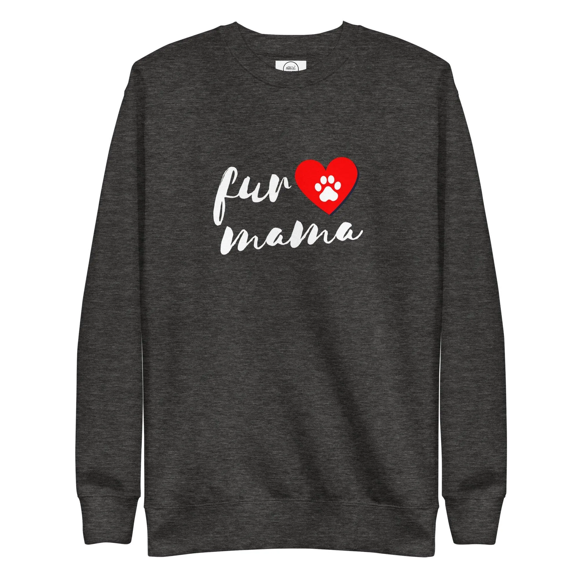 Dog Lover Premium Cotton Sweatshirt, Fur Mama