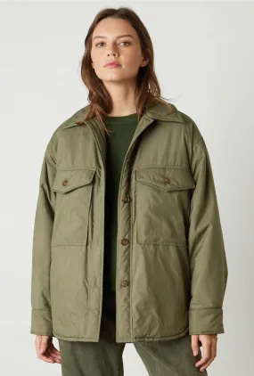 DREA Puffer Jacket in Sage