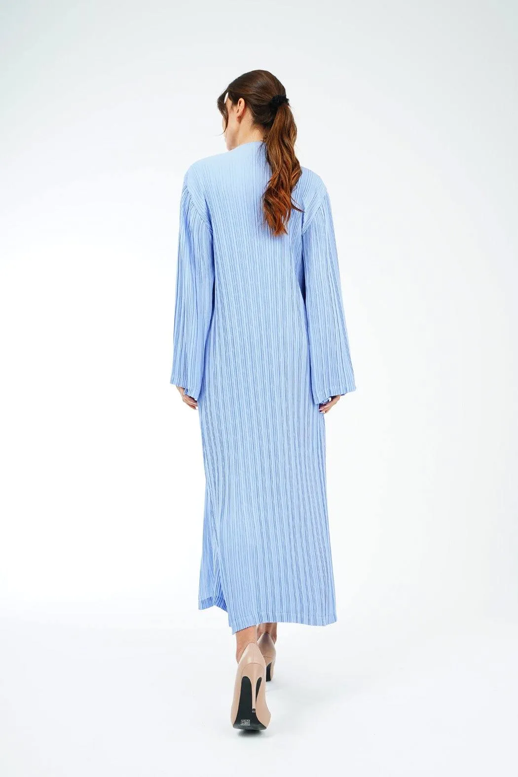 Emmy Long Pleated Cardigan