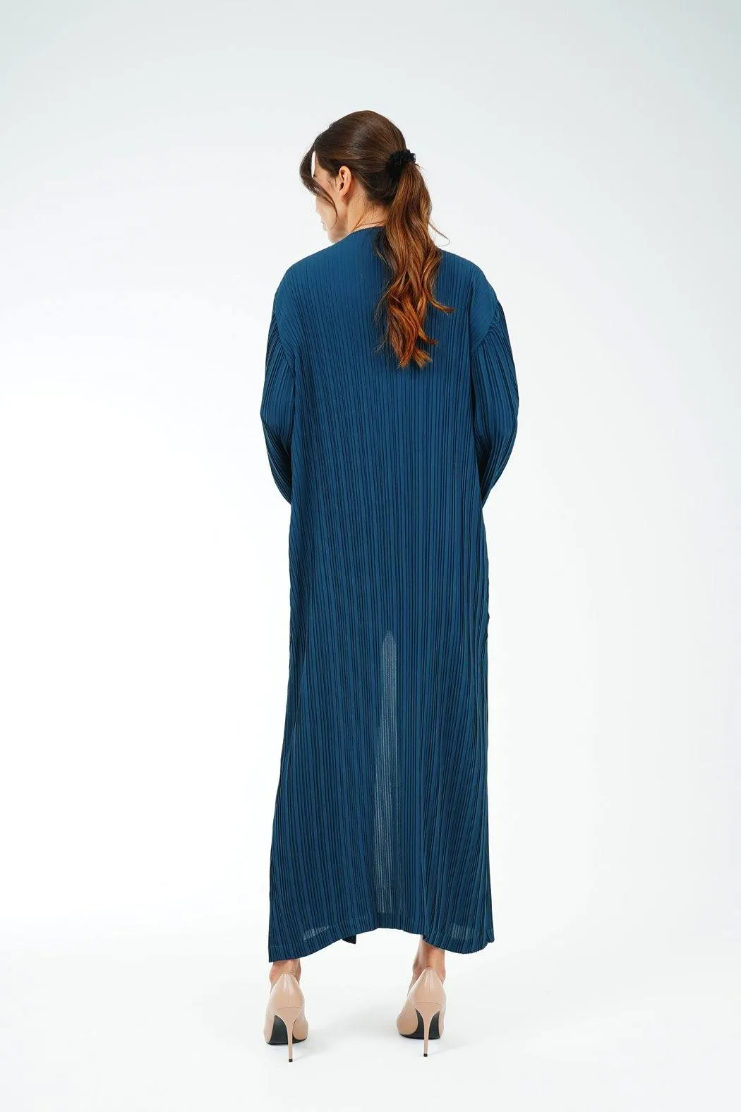 Emmy Long Pleated Cardigan