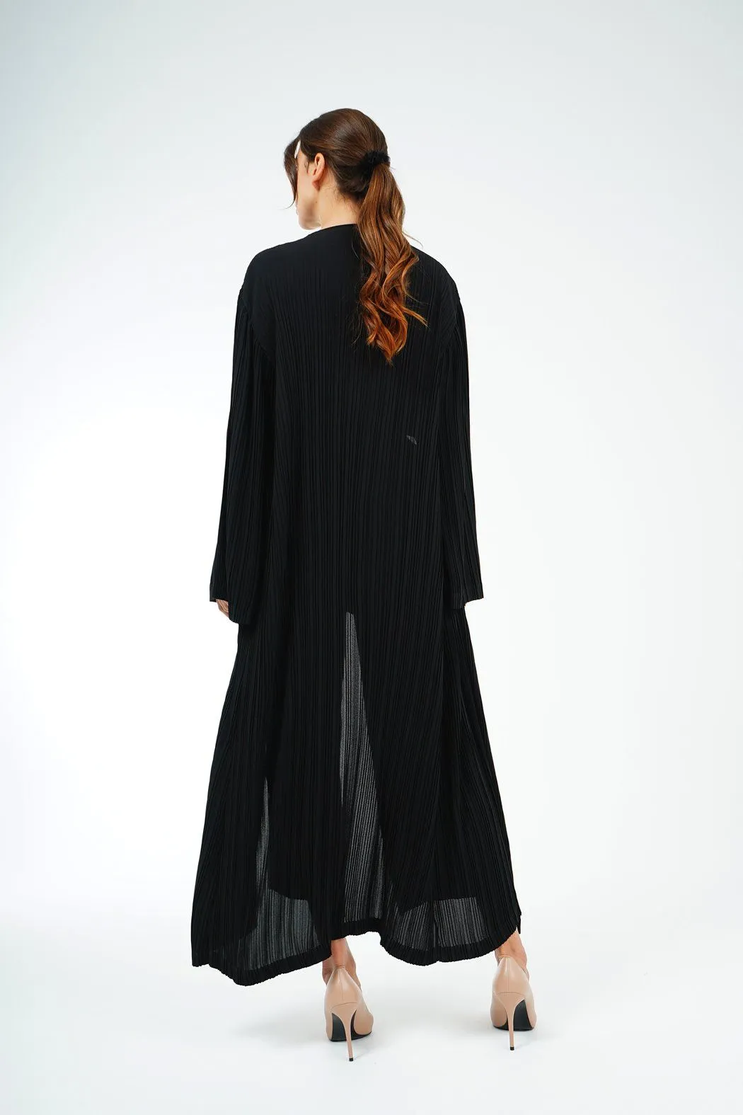 Emmy Long Pleated Cardigan