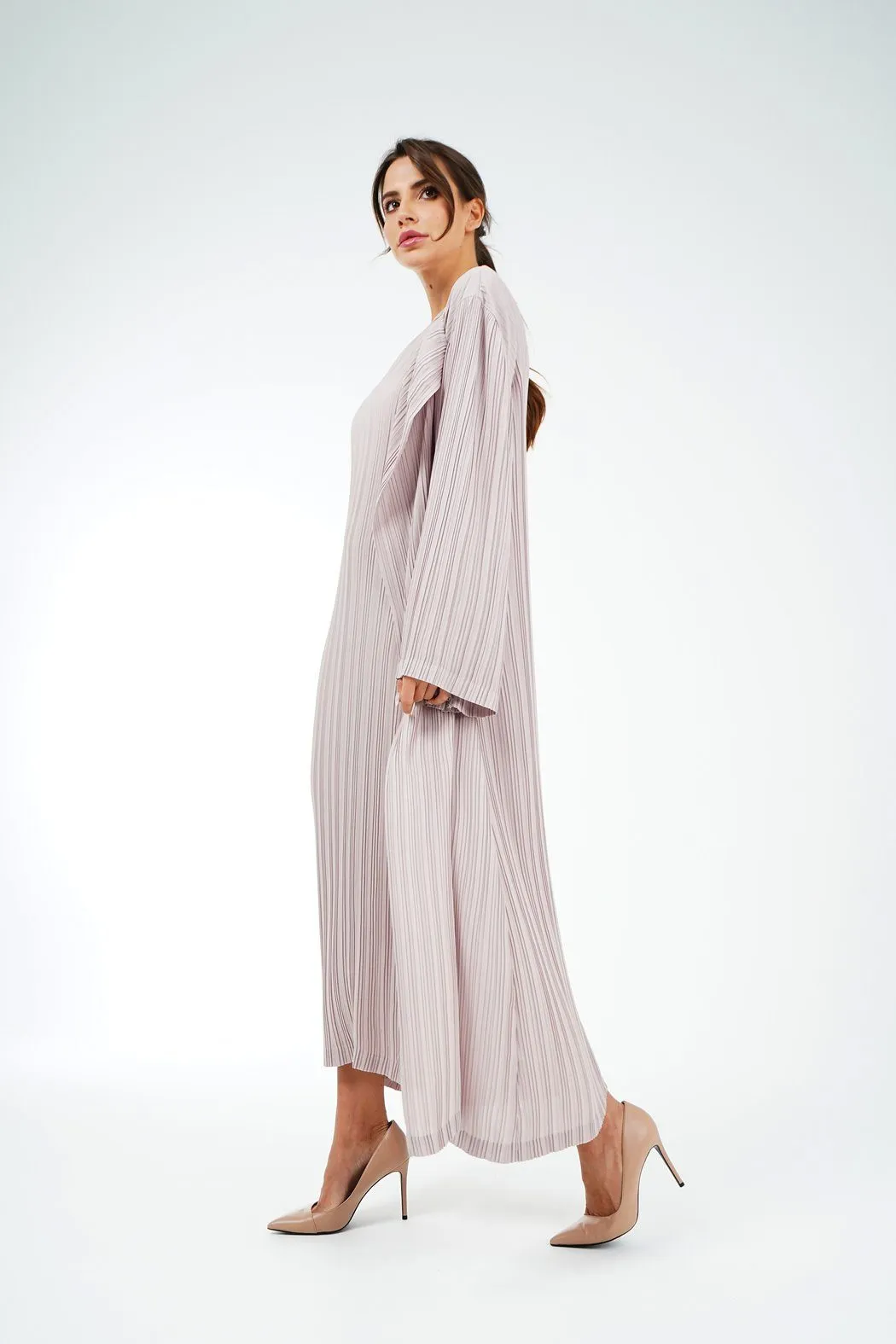 Emmy Long Pleated Cardigan