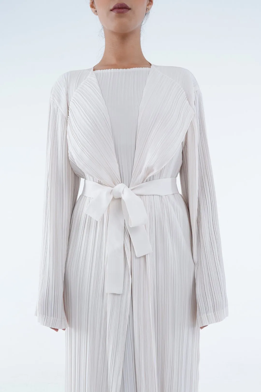 Emmy Long Pleated Cardigan