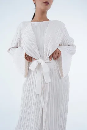 Emmy Long Pleated Cardigan